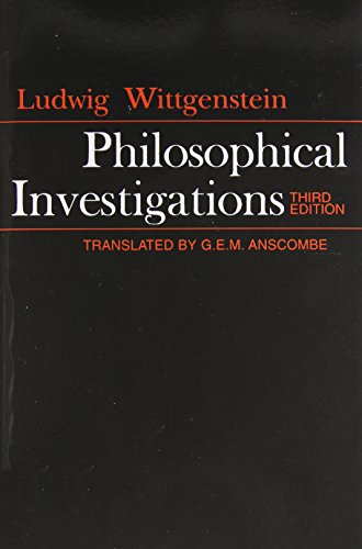 9780024288103: Philosophical Investigations