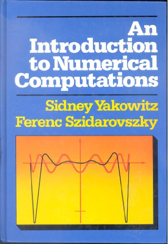 9780024308108: An Introduction to Numerical Computations