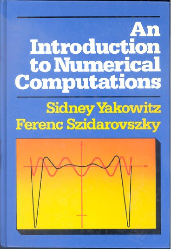 9780024308108: An introduction to numerical computations