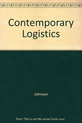 9780024398871: Contemporary Logistics