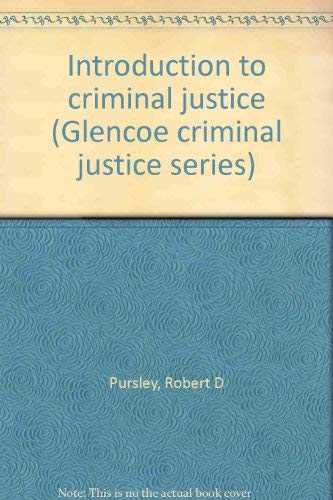 Stock image for Introduction to Criminal Justice for sale by Top Notch Books