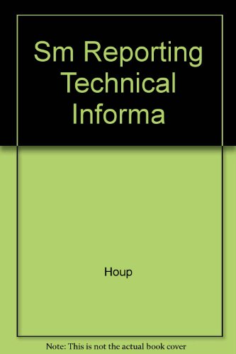 Stock image for Sm Reporting Technical Informa for sale by ThriftBooks-Dallas