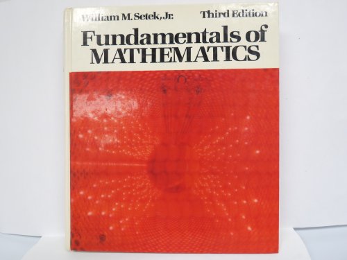 9780024779601: Fundamentals of mathematics