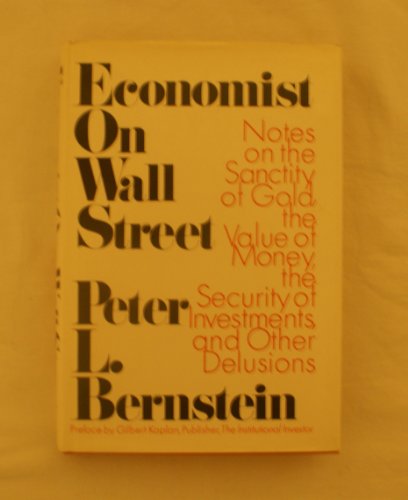 Beispielbild fr Economist on Wall Street zum Verkauf von ThriftBooks-Dallas