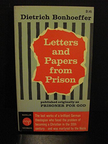 9780025131101: Letters and Papers from Prison