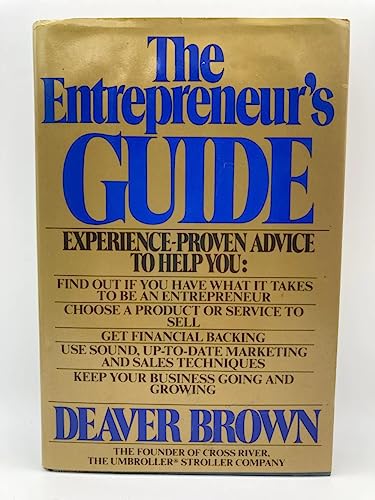 9780025173606: The Entrepreneur's Guide