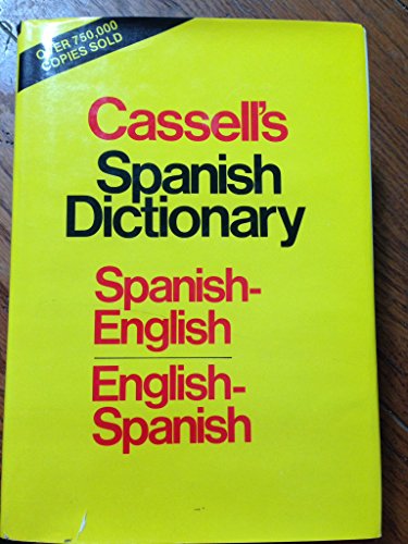 Beispielbild fr Cassell's Spanish Dictionary : Spanish-English, English-Spanish zum Verkauf von Better World Books: West