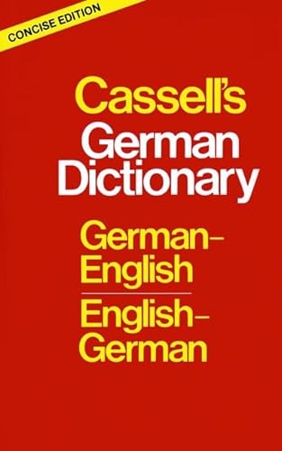 9780025226500: Cassell's Concise German-English, English-German Dictionary