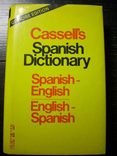 9780025226609: Cassell's Concise Spanish-English English-Spanish Dictionary