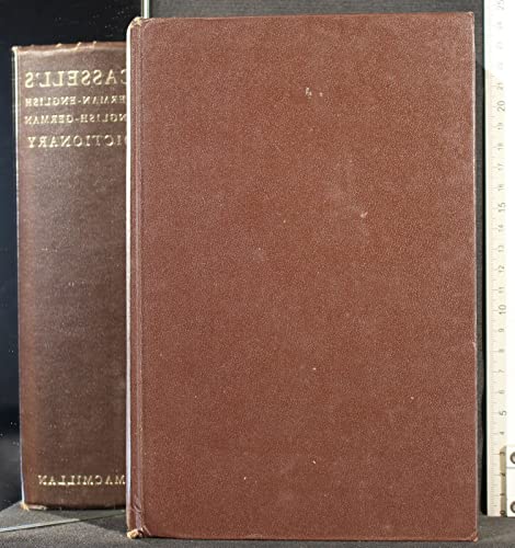 Imagen de archivo de Cassell's German Dictionary : German-English, English-German a la venta por Better World Books