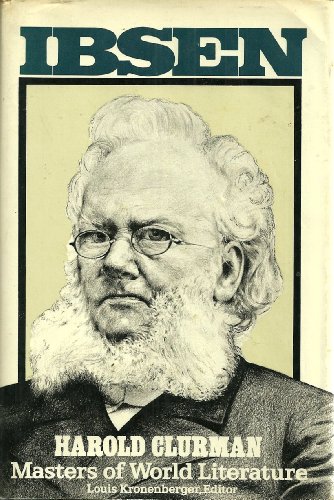 Stock image for Ibsen (Masters of World Literature Series) for sale by Better World Books