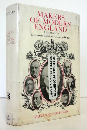Beispielbild fr Makers of Modern England: The Force of Individual Genius in History zum Verkauf von ThriftBooks-Dallas
