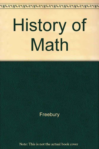 9780025411609: History of Math