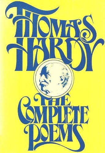 9780025481503: Title: The Complete Poems of Thomas Hardy