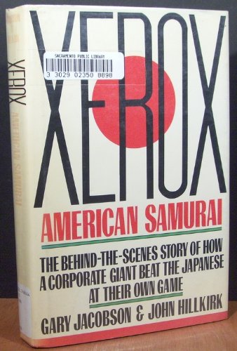 Beispielbild fr Xerox American Samurai zum Verkauf von Better World Books