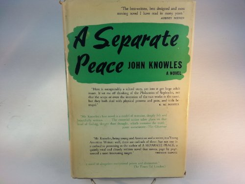 Stock image for A SEPARATE PEACE for sale by BennettBooksLtd