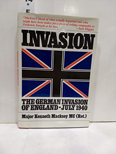 Beispielbild fr Invasion : The German Invasion of England, July 1940 zum Verkauf von Better World Books