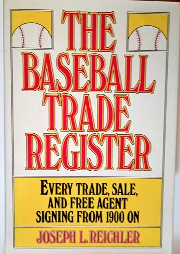 9780026031103: Baseball Trade Register