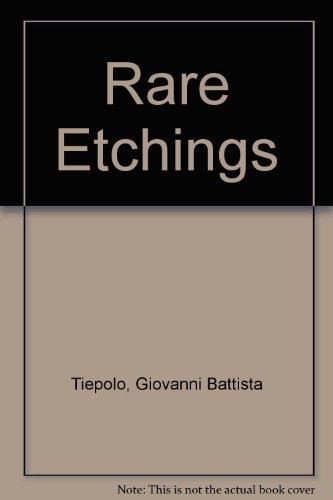 Rare Etchings (9780026062008) by Giovanni Battista Tiepolo