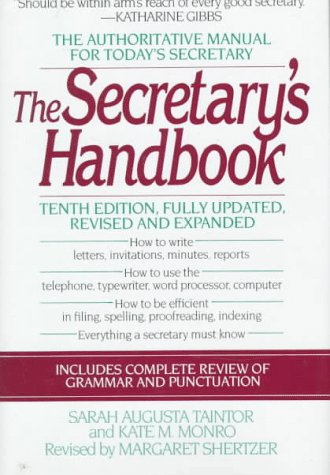 Stock image for The Secretary's Handbook for sale by ThriftBooks-Dallas