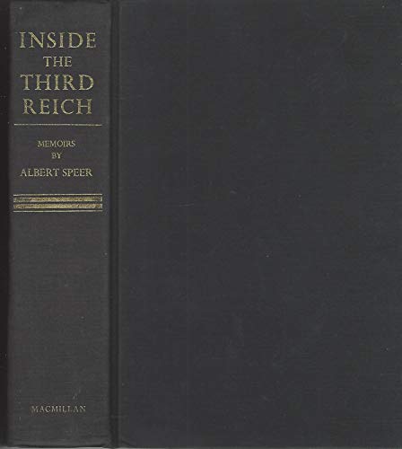 9780026128209: INSIDE THE THIRD REICH