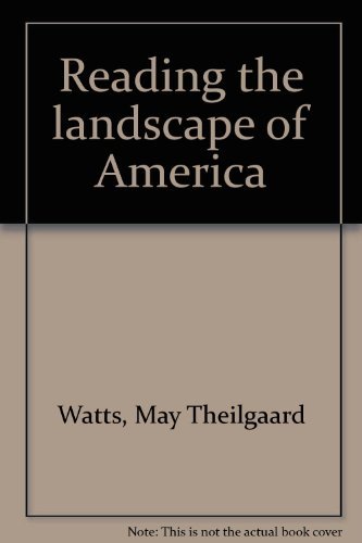 9780026244008: Reading the landscape of America