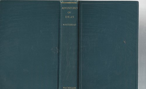 9780026272209: Adventure of Ideas