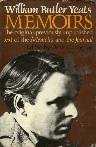 9780026326209: William Butler Yeats Memoirs