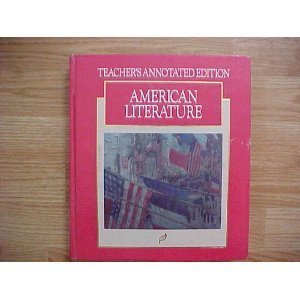 Beispielbild fr Teacher's Edition: Te American Literature G11 zum Verkauf von Better World Books: West