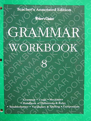 9780026351515: Writer's Choice Grammar Wkbk. Tae. Gr 8.