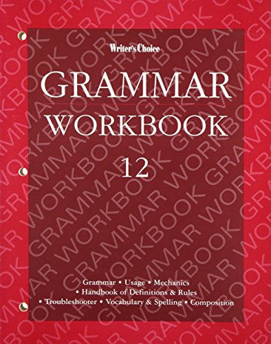9780026351584: Writer's Choice: Grade 12, Grammar Workbook