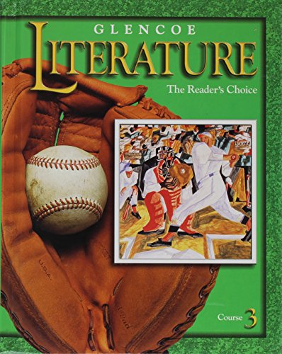 Beispielbild fr Glencoe Literature Course 3: The Reader's Choice zum Verkauf von Wonder Book