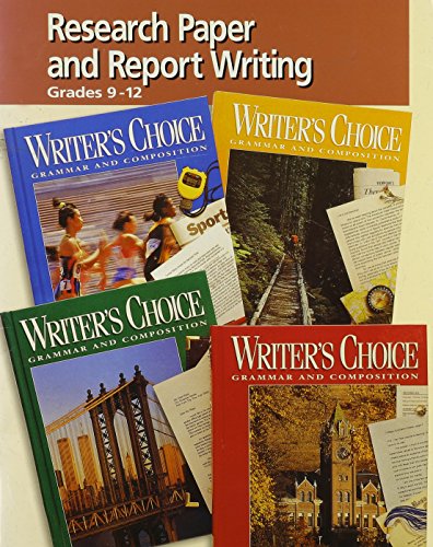 Stock image for Writers Choice Research Papers and Report Writing for sale by Nationwide_Text