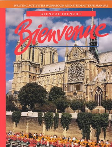 Imagen de archivo de Bienvenue: Glencoe French 1-Wkbk.+Tp.Man a la venta por WorldofBooks