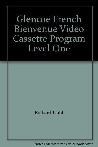 9780026365673: Glencoe French Bienvenue Video Cassette Program Level One
