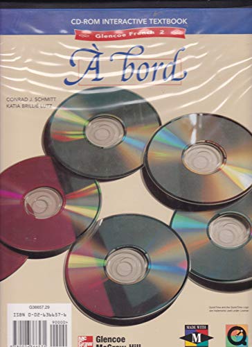 9780026366571: A bord: Glencoe French 2--CD-ROM Interactive Textbook