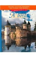 9780026368155: A Bord: Glencoe French 2 : Writing Activities Workbook and Student Tape Manual