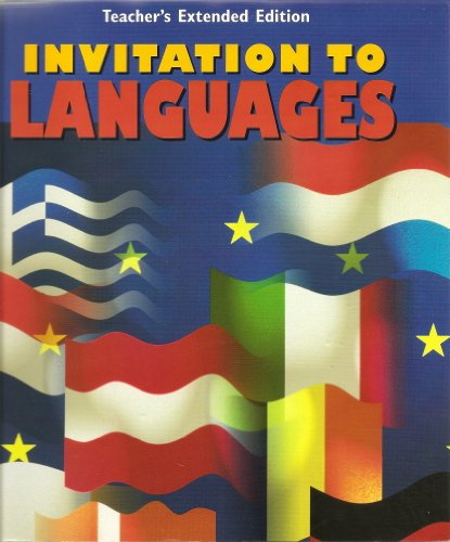 Invitation to Languages: Foreign Language Exploratory Program (9780026408691) by Schmitt, Conrad J.