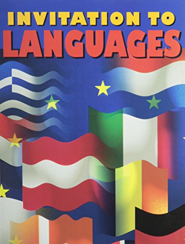 Invitation to Languages: Foreign Language Exploratory Program (9780026408820) by Schmitt, Conrad J.