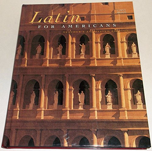 Beispielbild fr Latin for Americans, Book 1, 8th Teacher's Edition zum Verkauf von GF Books, Inc.