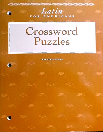 9780026460262: Latin for Americans: Second Book: Crossword Puzzles (Latin for Americans, Second Book)