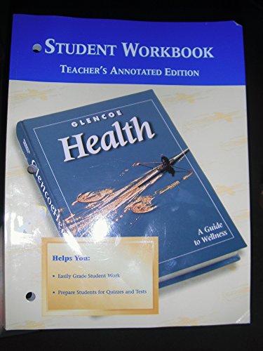 Stock image for Glencoe Health Student Workbook (Teacher's Edition) for sale by Better World Books