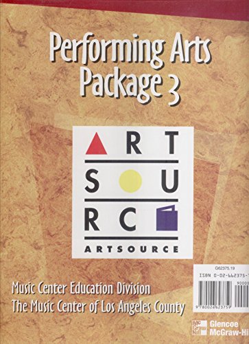 Stock image for ART SOURCE, PERFORMING ARTS PACKAGE 3 for sale by mixedbag