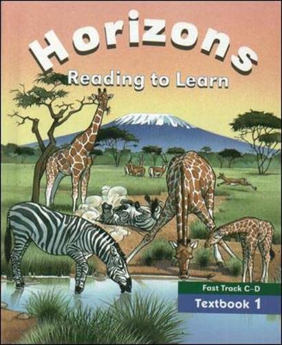 Horizons Read to Learn (Fast Track C-D; Textbook 1) (9780026742153) by Siegfried Engelmann; Susan Hanner