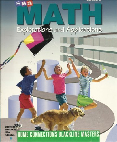 Imagen de archivo de SRA Math Explorations and Applications Home Connections Blackline Masters a la venta por Booksavers of MD