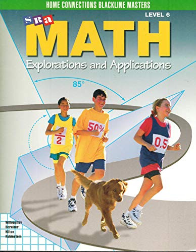 Imagen de archivo de SRA Math Explorations and Applications: Home Connections Blackline Masters - Level 6 a la venta por Red's Corner LLC