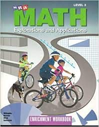 Imagen de archivo de SRA Math: Explorations and Applications, Level 3: Enrichment Workbook a la venta por ThriftBooks-Atlanta
