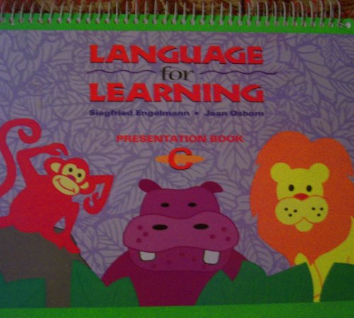 Imagen de archivo de Language for Learning - Presentation Book C a la venta por GF Books, Inc.