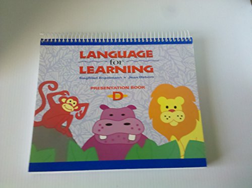 Stock image for Language for Learning - Presentation Book D for sale by Byrd Books