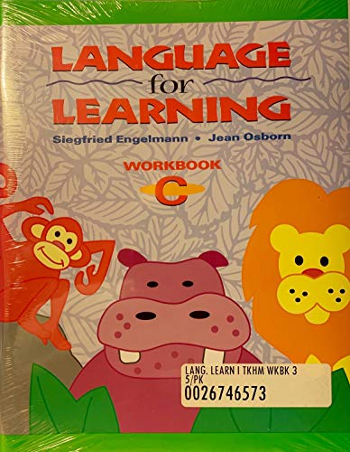 Beispielbild fr Language for Learning Workbook C zum Verkauf von Booksavers of MD